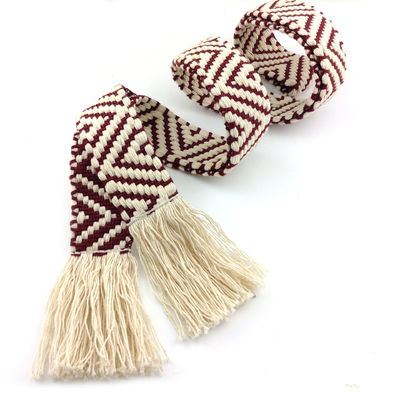 kualitas  40mm*210cm  Cotton Webbing Waist Strap For Garment Accessories pabrik