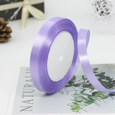 Single Face Asorted Polyester Nylon Satin Ribbon 100 Yards 3mm-10mm