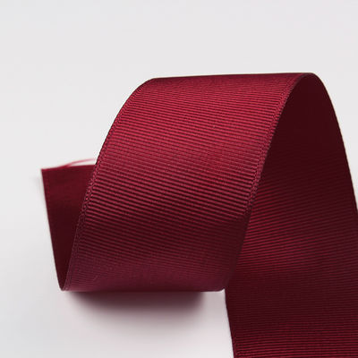 3mm-100mm Solid Assorted Color Polyester Grosgrain Ribbon untuk pembungkusan hadiah dan kerajinan DIY