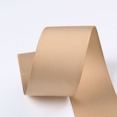3mm-100mm Solid Assorted Color Polyester Grosgrain Ribbon untuk pembungkusan hadiah dan kerajinan DIY