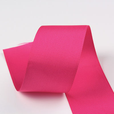 3mm-100mm Solid Assorted Color Polyester Grosgrain Ribbon untuk pembungkusan hadiah dan kerajinan DIY