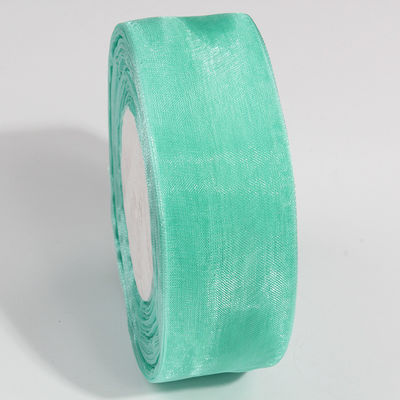 2.5cm Polyester Organza Ribbon untuk DIY busur atau dekorasi pernikahan atau bungkus kue