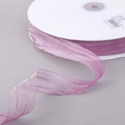 Pembungkus Hadiah 25mm Organza Ribbon Korea 2,5cm Sheer Wired Ribbon