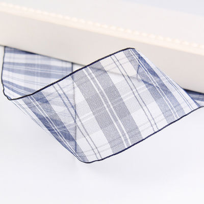 6mm-38mm Plaid Polyester Organza Ribbon untuk Bunga Cokelat Gift Packing