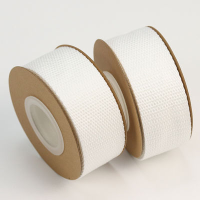 Polyester White Cotton Twill Tape ISO14001 Ribbon kapas yang dipersonalisasi