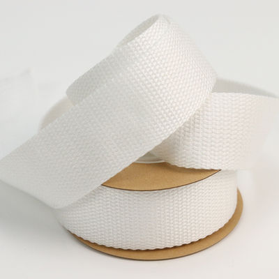 Polyester White Cotton Twill Tape ISO14001 Ribbon kapas yang dipersonalisasi
