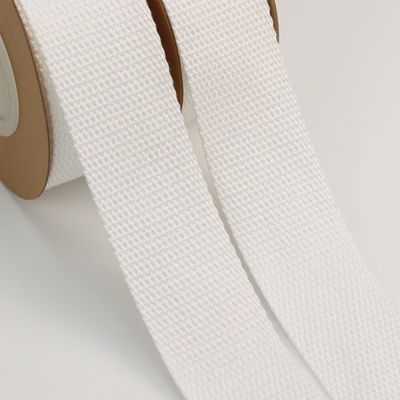 Polyester White Cotton Twill Tape ISO14001 Ribbon kapas yang dipersonalisasi