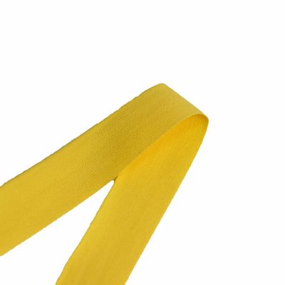 25mm Solid Tape Twill Kuning 100% Tape Twill Katun By The Yard