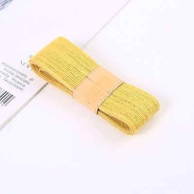 Orang merah hijau Jute Burlap Ribbon Multi Purpose Thin Burlap Ribbon