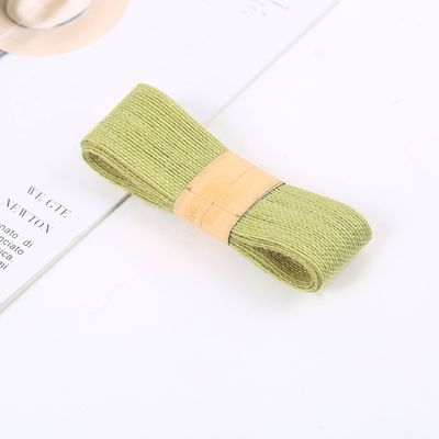 Orang merah hijau Jute Burlap Ribbon Multi Purpose Thin Burlap Ribbon