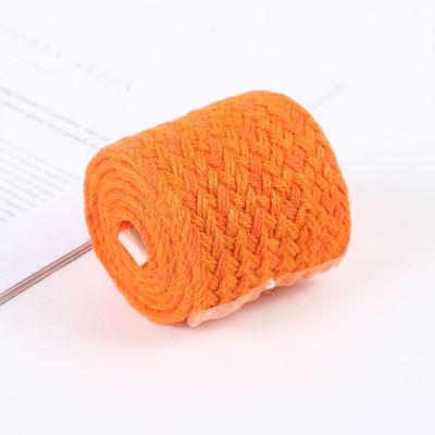 Ribbon Jute Woven Berlapis Berwarna-warni Ribbon Blue Jute Untuk Pohon Natal