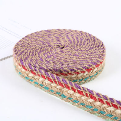 Ribbon Jute Burlap Retro Gold Ribbon Untuk Pakaian