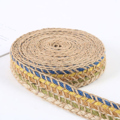 Ribbon Jute Burlap Retro Gold Ribbon Untuk Pakaian