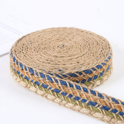 Ribbon Jute Burlap Retro Gold Ribbon Untuk Pakaian