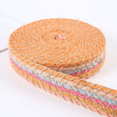Ribbon Jute Burlap Retro Gold Ribbon Untuk Pakaian