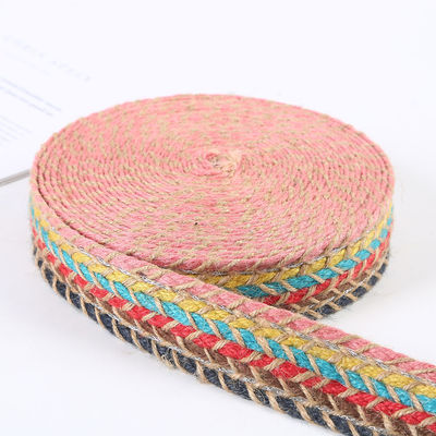 Ribbon Jute Burlap Retro Gold Ribbon Untuk Pakaian