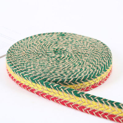 Ribbon Jute Burlap Retro Gold Ribbon Untuk Pakaian