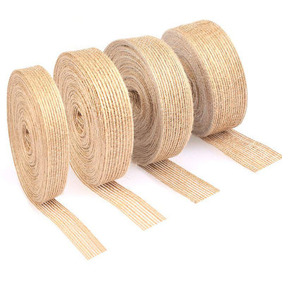 Sesuaikan Ribbon Burlap Weave Untuk Dekorasi Kemasan Hadiah