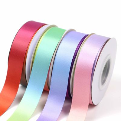 Perubahan warna bertahap pita poliester 25mm Hot Transfer Printing