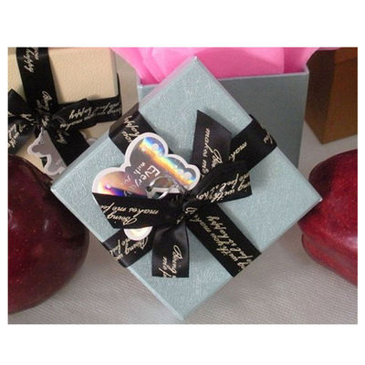 ISO9001 Elastis hadiah busur Disesuaikan Ribbon Busur Dengan Elastis Loop