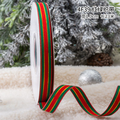 2cm 2,5cm Ribbon Natal Cetak ISO14001 Ribbon Natal Pribadi