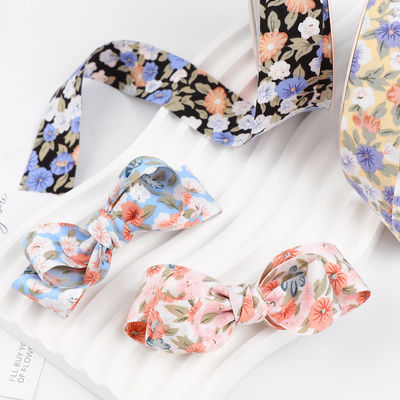 Bunga Bunga Cotton Ribbon 25mm Ribbon Hadiah Pribadi