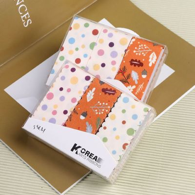 Ribbon Polyester Cetak Titik Bulat 25mm-38mm Ribbon Natal Katun