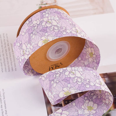 Polyester Double Sided Printed Ribbon 25mm-40mm Lebar ISO9001