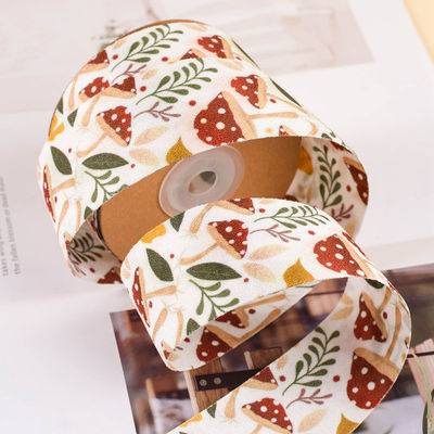 Polyester Double Sided Printed Ribbon 25mm-40mm Lebar ISO9001