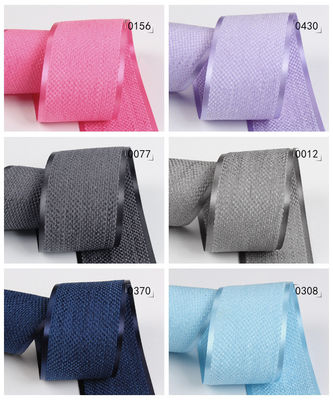 Korea Polyester Katun Velvet Ribbon 10mm-40mm Green Velvet Wired Ribbon