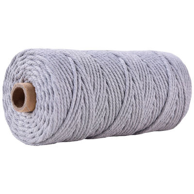 Green 3 Strand Twisted Nylon Rope 3mm Macrame Dipaku tali kapas