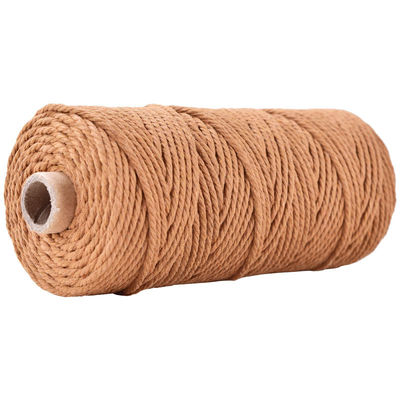 Green 3 Strand Twisted Nylon Rope 3mm Macrame Dipaku tali kapas