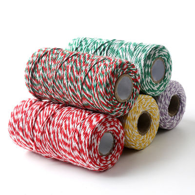 DIY 2 Strand Twisted Cord 550 Pounds 2mm Cotton Macrame Cord