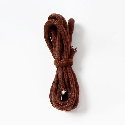 Blue Brown 6mm Dipaku tali kapas untuk tali tarik pakaian