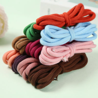 Blue Brown 6mm Dipaku tali kapas untuk tali tarik pakaian