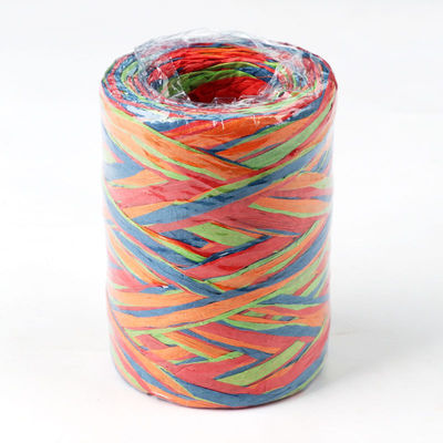 Rope kertas kerajinan Diy Raffia 100m Natal dipintal tali kertas