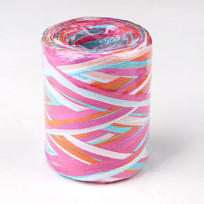 Rope kertas kerajinan Diy Raffia 100m Natal dipintal tali kertas