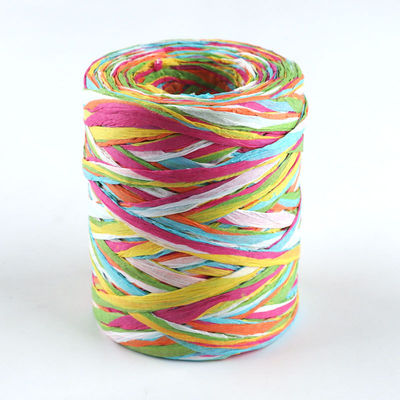 Rope kertas kerajinan Diy Raffia 100m Natal dipintal tali kertas