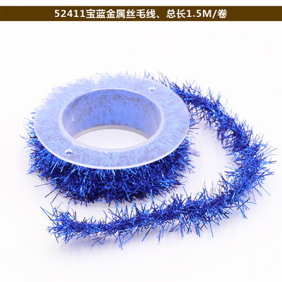 Shinny Wired Wrapping Paper Rope 100m Paper Twist Rope Rose Perak