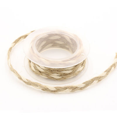 Pakaian Dekorasi Jute tali pita hadiah Packing kabel Burlap pita