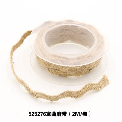 Pakaian Dekorasi Jute tali pita hadiah Packing kabel Burlap pita