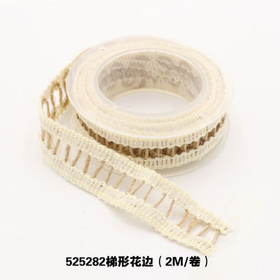 Pakaian Dekorasi Jute tali pita hadiah Packing kabel Burlap pita
