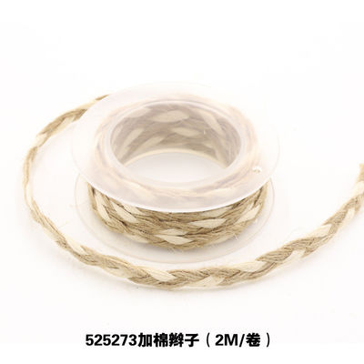 Pakaian Dekorasi Jute tali pita hadiah Packing kabel Burlap pita
