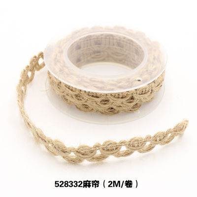Pakaian Dekorasi Jute tali pita hadiah Packing kabel Burlap pita
