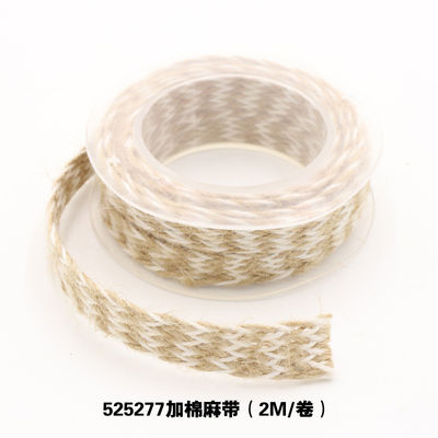 Pakaian Dekorasi Jute tali pita hadiah Packing kabel Burlap pita