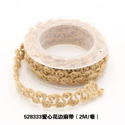 Pakaian Dekorasi Jute tali pita hadiah Packing kabel Burlap pita