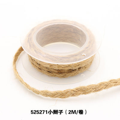 Pakaian Dekorasi Jute tali pita hadiah Packing kabel Burlap pita