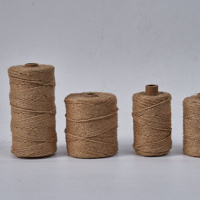 1mm-20mm Jute Twine Berwarna ISO9001 Eco Friendly 6mm Jute Rope