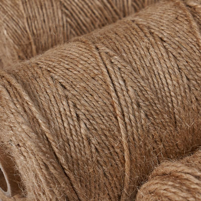 1mm-20mm Jute Twine Berwarna ISO9001 Eco Friendly 6mm Jute Rope