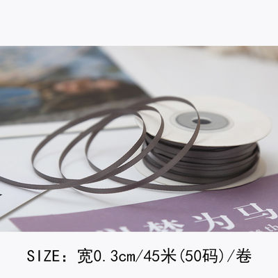 3mm Polyester Satin Ribbon Double Face High Density Satin Finish Poly Ribbon